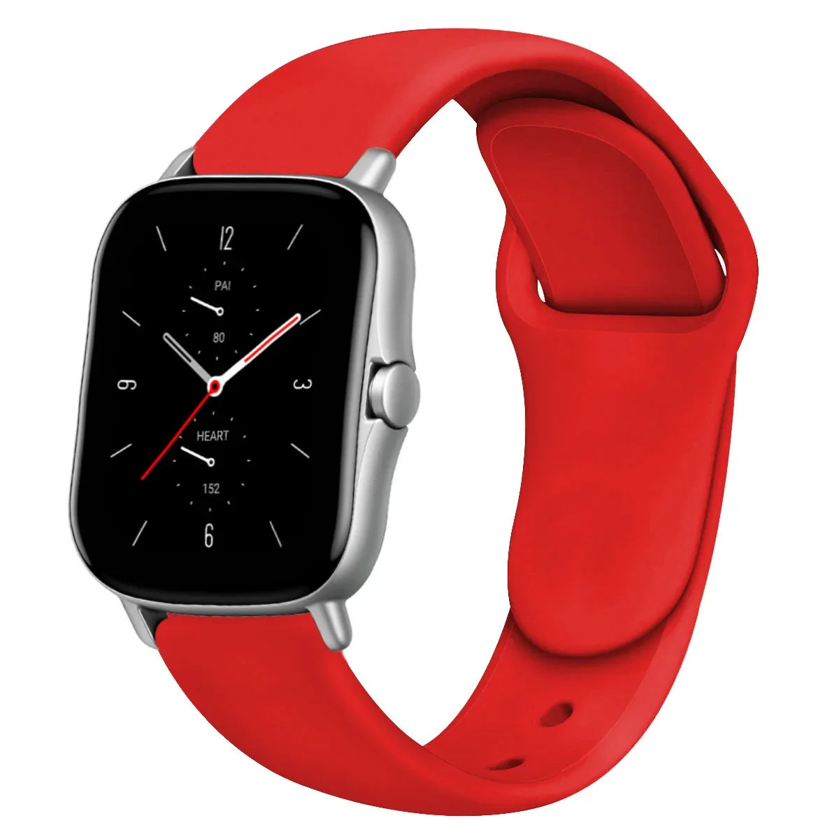 Силиконовый ремешок 20 мм/22 мм для Amazfit GTS 4 3 2/GTR 4 3 2 47 мм/Huawei GT5/GT4, спортивный браслет Amazfit Bip 5 Correa