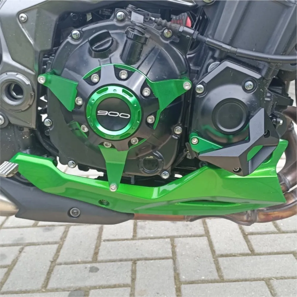 Fit For Kawasaki Z1000 Z900 2010-2017 Engine Stator Cover Right Protection Side Frame Slider Crash Pad Accessories