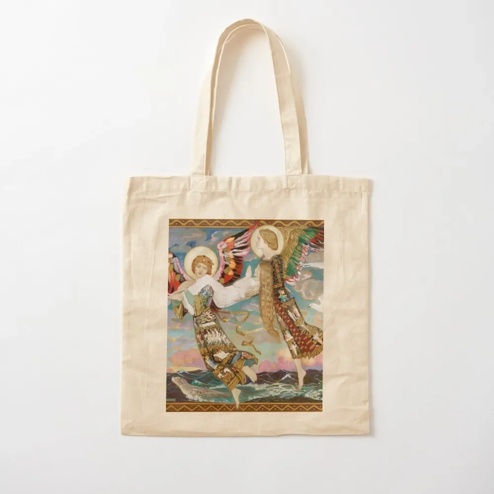 

Saint Bride Saint Brigid of Kildare John Duncan Tote Bag custom canvas bag Women bags Tote Bag