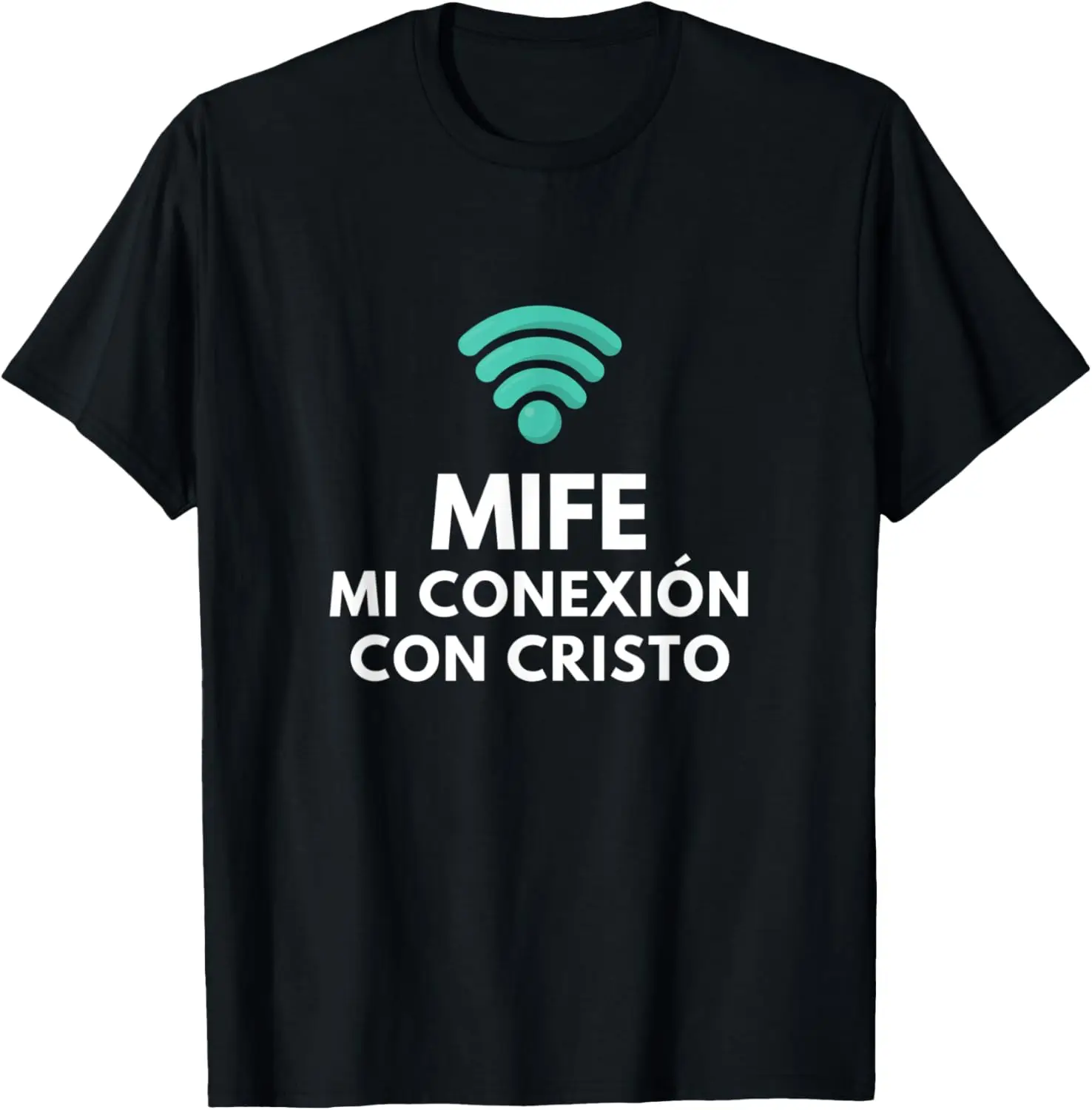 camisetas곰anas MIFE T-Shirt Христианская футболка