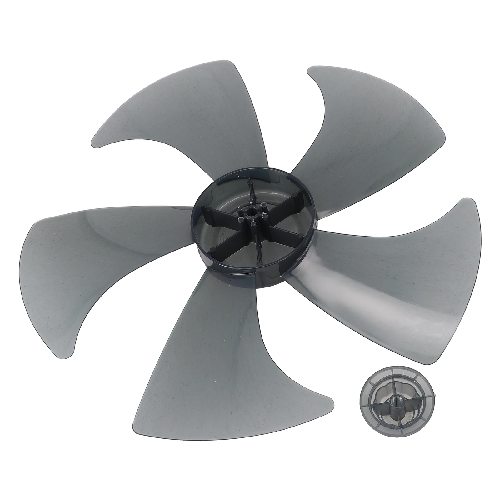 

Replacement Fan Blade for 14 Inch Stand Fan Easy to Disassemble and Clean Five Leaf Design for Optimal Performance Black/White