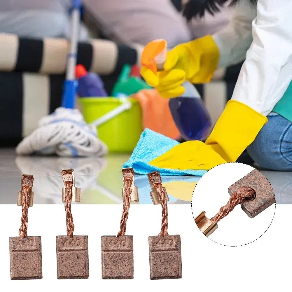 4 cepillos de carbón para Makita CB-440 CB-448 CB-436 195021 -6 194427 -5 194159 -4 Accesorios de repuesto para aspiradora