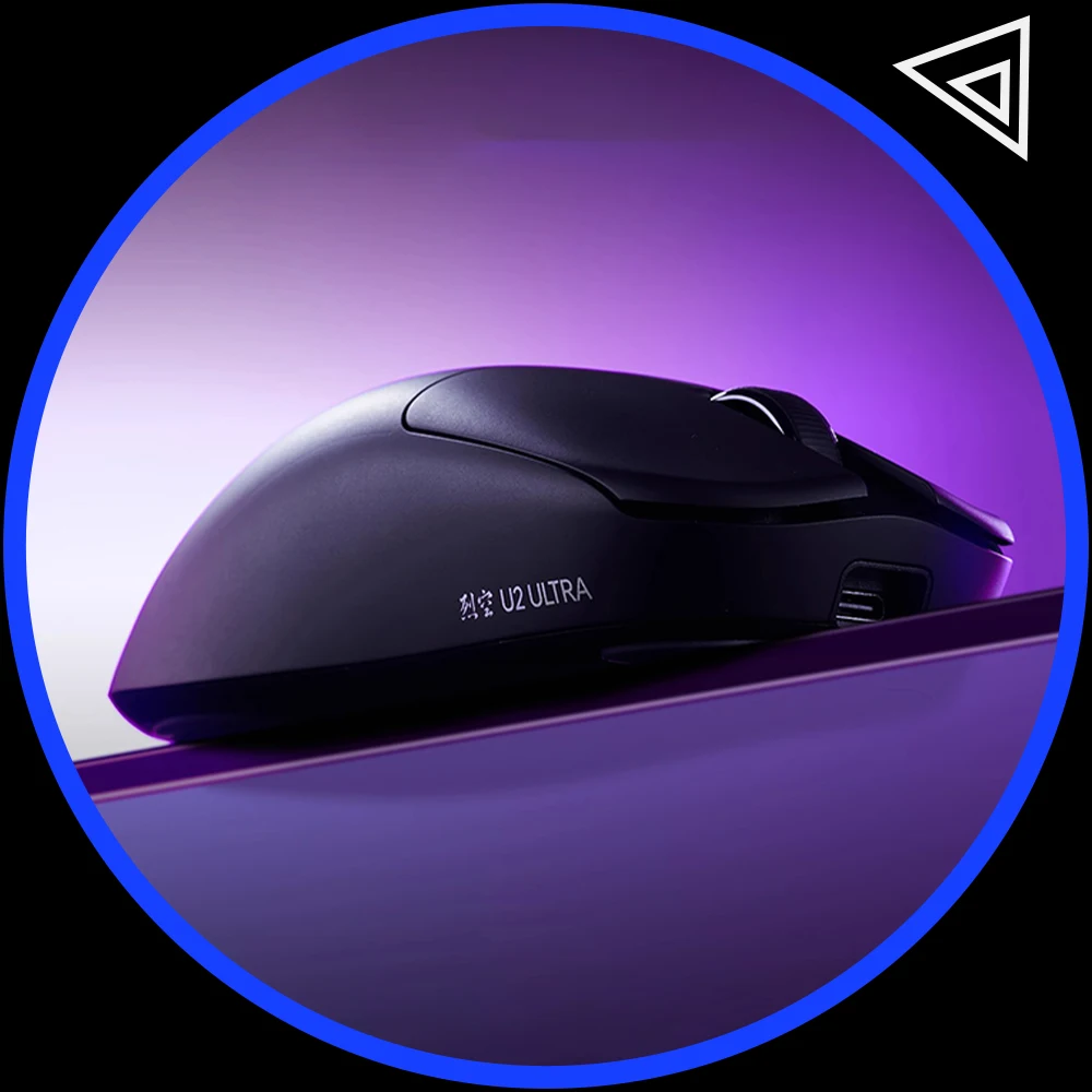 

Мышь ATK U2, трехрежимная беспроводная мышь Paw3950, 8000 Гц, легкая игровая мышь Paw3395, аксессуары для ПК для FPS Gamer