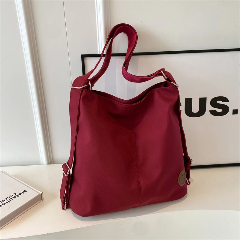 Large Capacity Nylon Zipper Ladies Shoulder Bags Hot Sale Crossbody Bags for Women 2024 Commuting Free Shipping Bolso Mujer