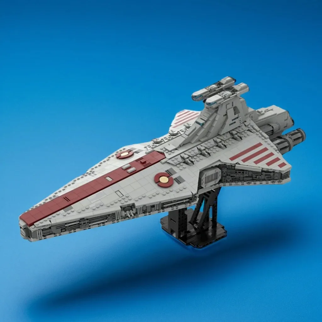 

3201Pcs Venator-Class Star Destroyer MOC Star Batter, Hangar Bays & Turbolasers Education Building Blocks Gift