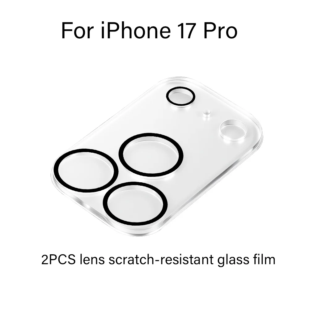 Für Apple iPhone 17 Air Pro Max 3D Kamera Objektiv Displayschutzfolien Für Apple IPhone 17 17 pro max 17 Air Kratzfeste Schutz Film