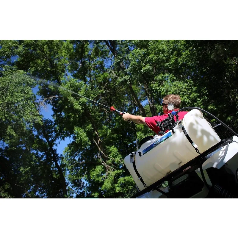 

Manufacturing SS4-01-025P-MM High Pressure 25 Gallon UTV & ATV Spot Sprayer - 200 Psi, 2.0Gpm