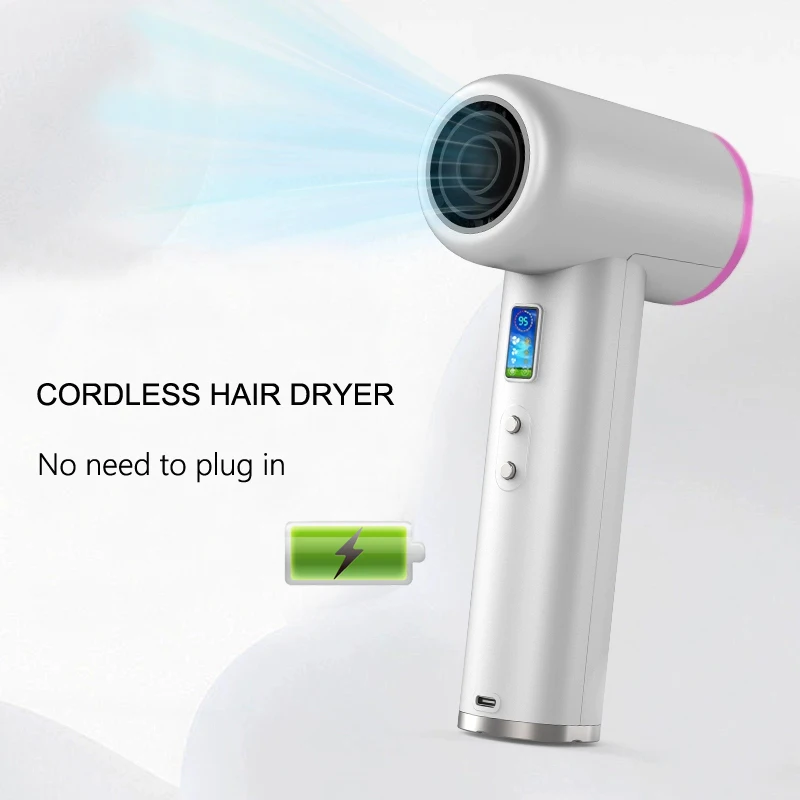 seche-cheveux-sans-fil-rechargeable-usb-portable-avec-fonction-air-chaud-et-froid-ecran-lcd-pour-la-maison-et-les-voyages
