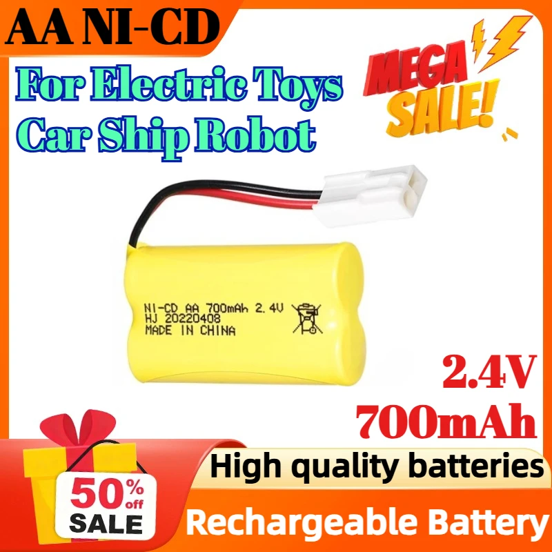 2.4V 700Mah Aa NI-C… - image