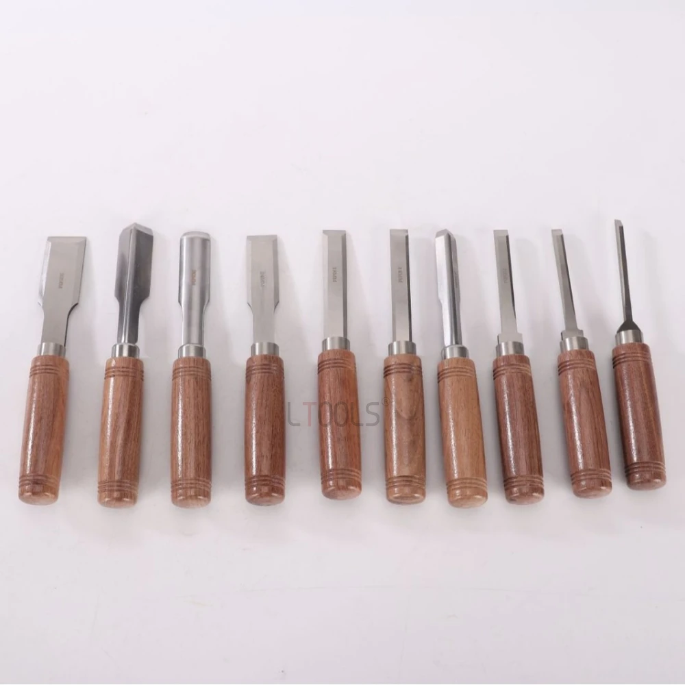 

Набор долот с круглой ручкой, прочный, с несколькими спецификациями, лезвие из быстрорежущей стали, удобный инструмент для деревообработки, ручная резьба, инструмент «сделай сам»