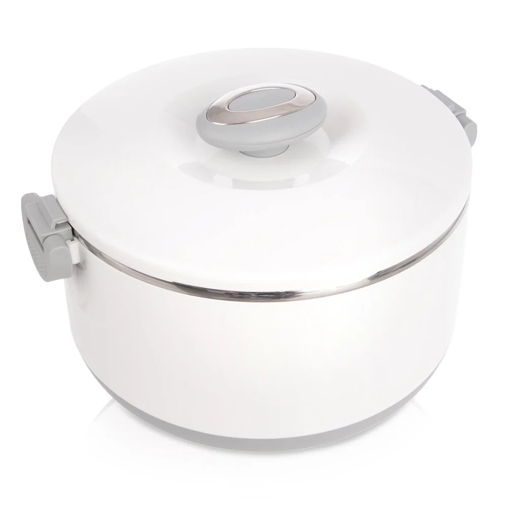 Dinners thermoskan staal wit TERMO 4,2 L