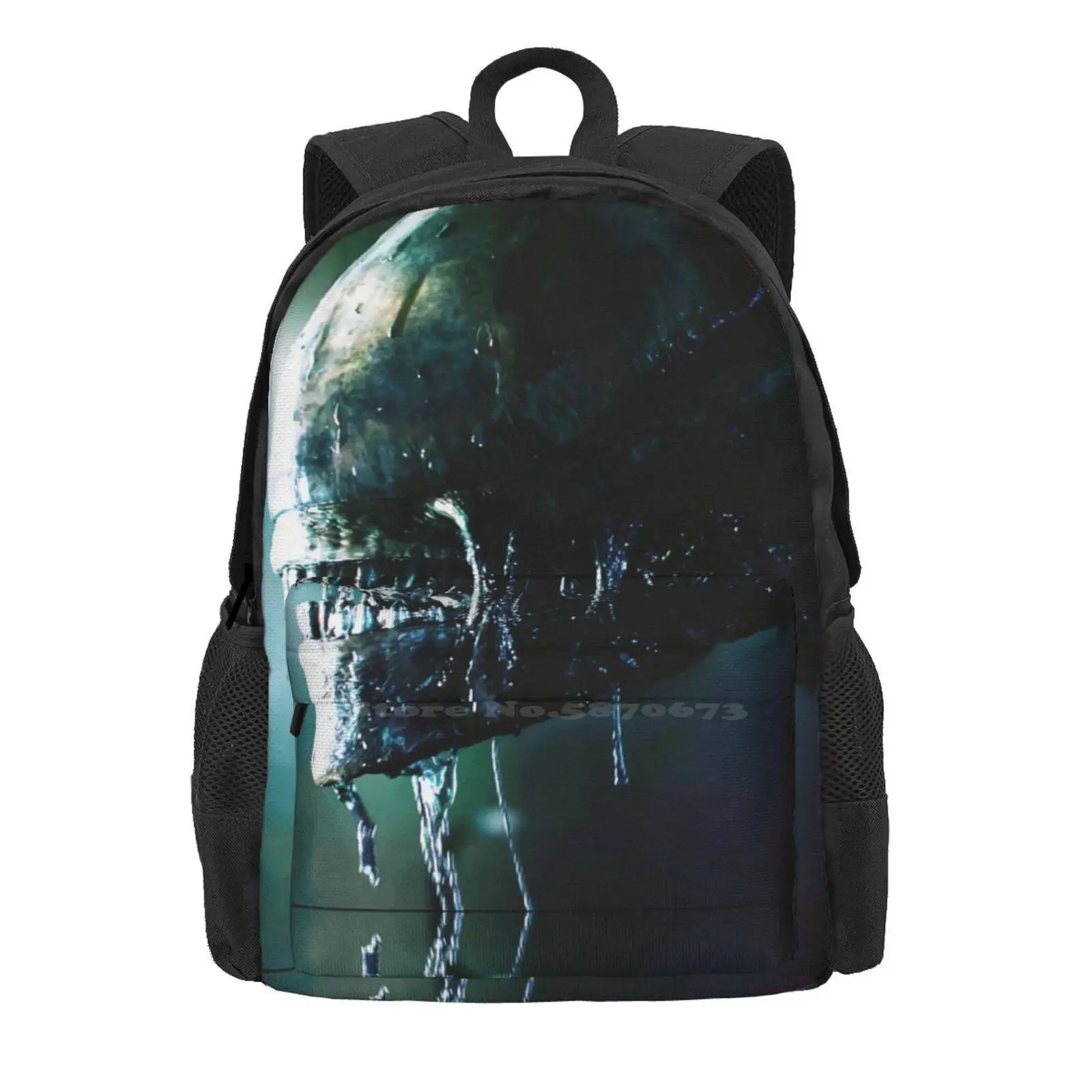 - Xenomorph Travel Laptop Bagpack School Bags 1979 In Space No One Can Hear You Scream Horror Xenomorph Ridley Sci Fi Ripley