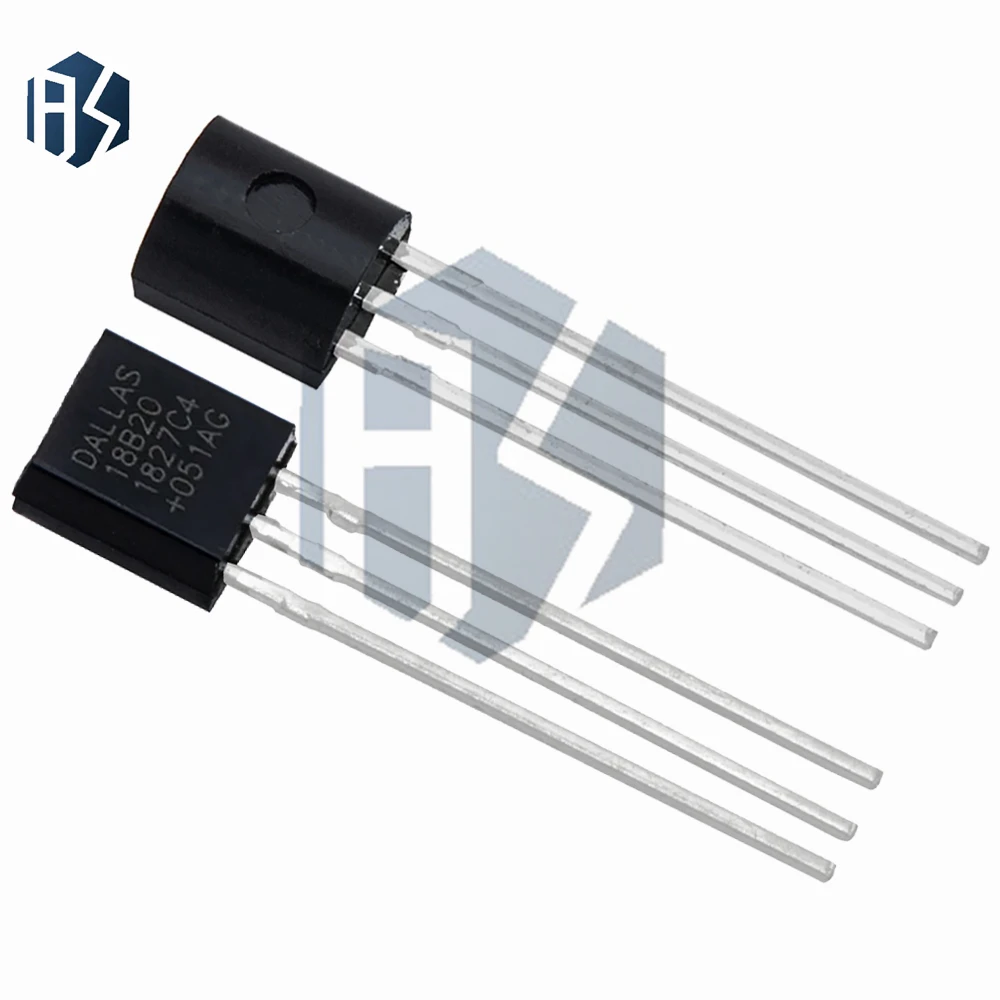 1 pz/5 pz/10 pz/lotto Sensore chip Elettronico DS18B20 TO-92 18B20 chip Sensore di Temperatura IC 18b20 fai da te elettronico