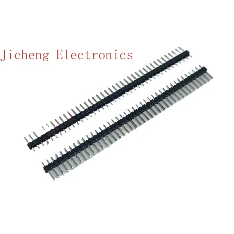

100PCS single row seat, double female 2.54mm spacing 1*40 2*40P straight needle copper