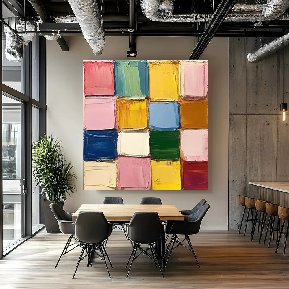 Handmade Concave Textured Oil Painting On Canvas Gold Lines Wall Art Abstract Brilliant Golden Sunshine Picture For Home Office