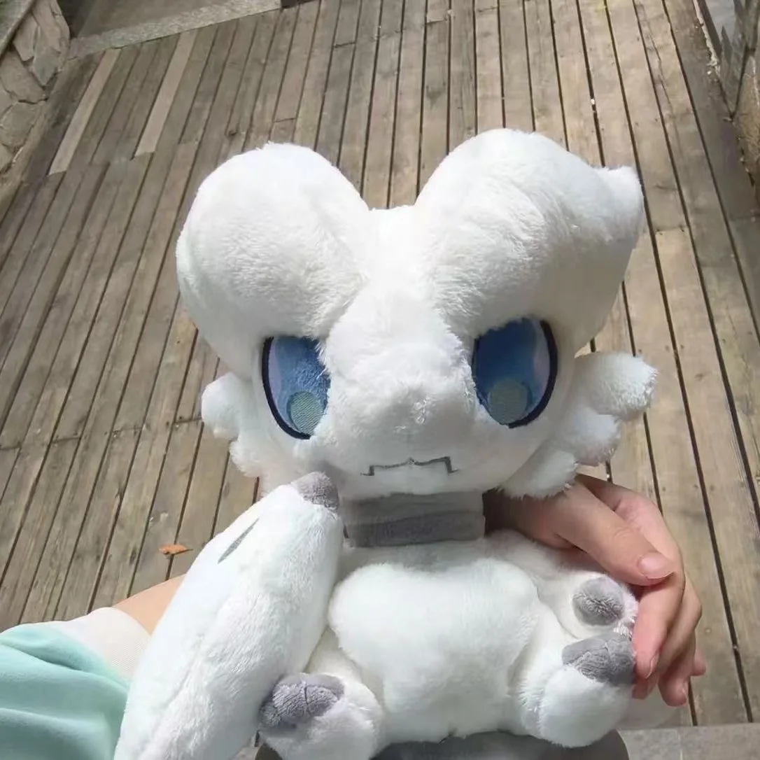 30cm-ポケモン-レシラム-白いドラゴンのぬいぐるみ-アニメフィギュア-コレクションアイテム-フェスティバルギフト