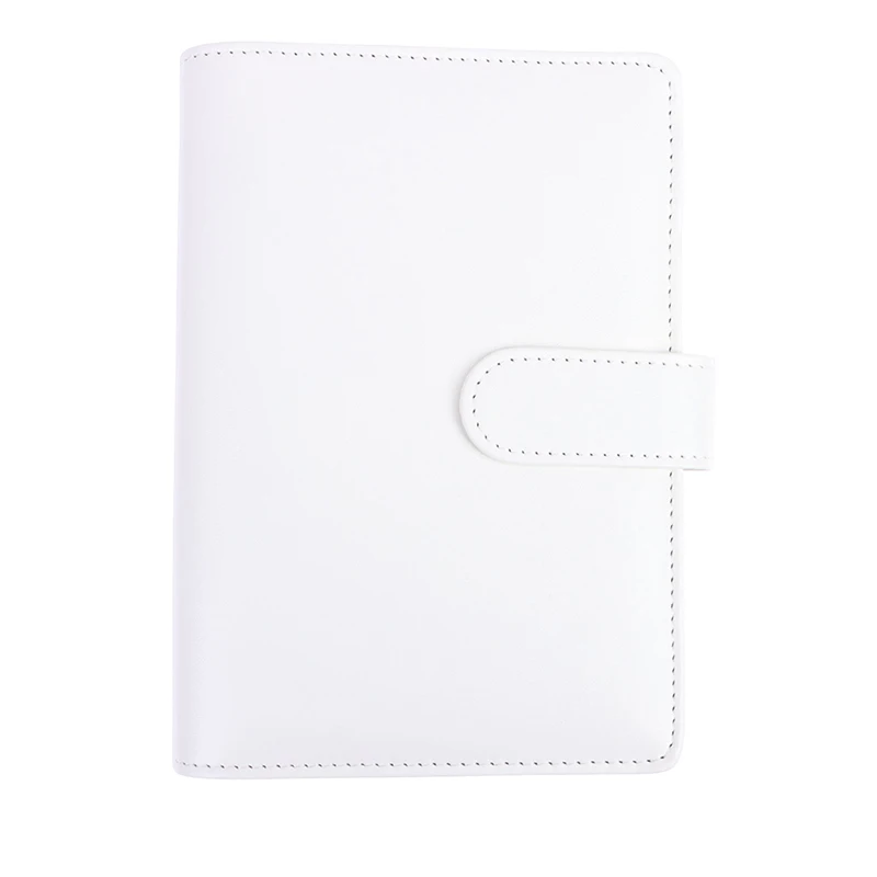Macaroon A6 PU Leather Budget Binder Notebook Cash Envelopes System Set Binder Pockets Money Budget Saving Bill Organizer