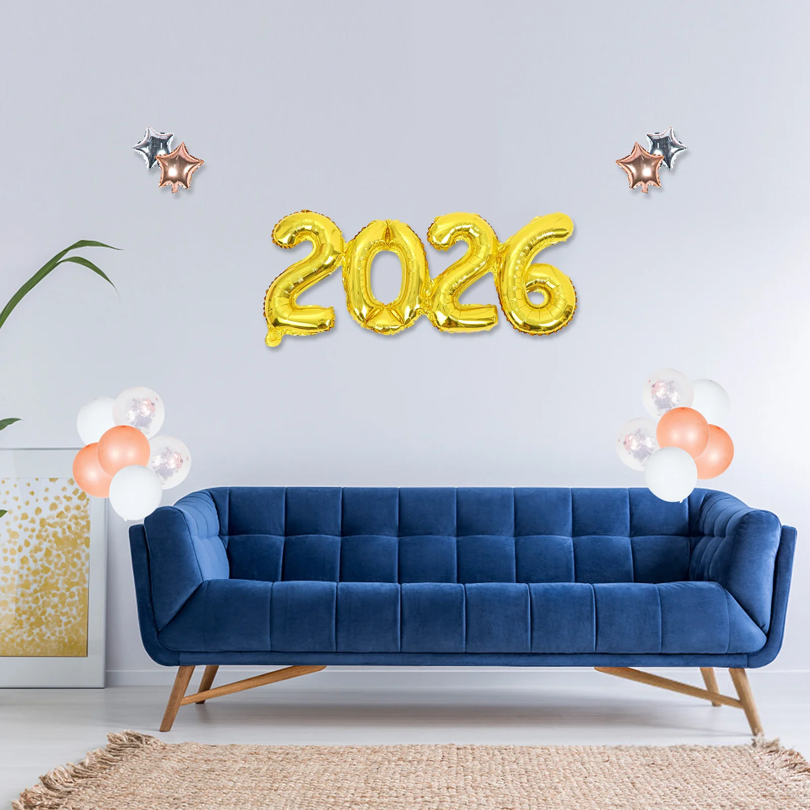 

Digital Number 2026 Balloon Aluminum Foil Balloons For New Year Eve Birthday Wedding Party Decorations Festival Theme Event