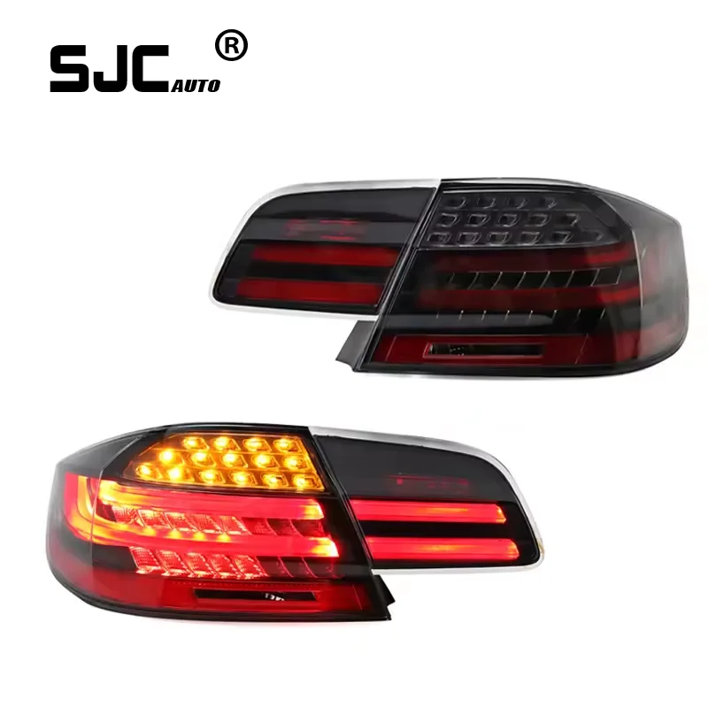 

SJC Car Accessories Taillights For BMW E92 3 Series 335 335i 330 2005-2012 LED Rear Brake Signal Lamps For BMW M3 E92 Back Lamps