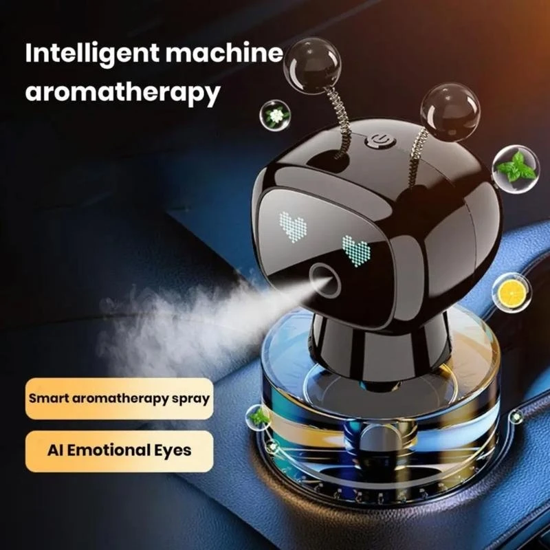 Fashionable Robot Car Air Freshener intelligent Robot Car Air Freshener Scent Diffuser - Image 3