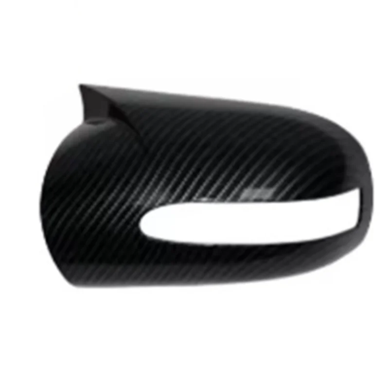 

NEW-Car Rear View Mirror Cover Side Mirror Shell Carbon Fiber Trim For Mercedes-Benz E C-Class W211 W203 2001-2007