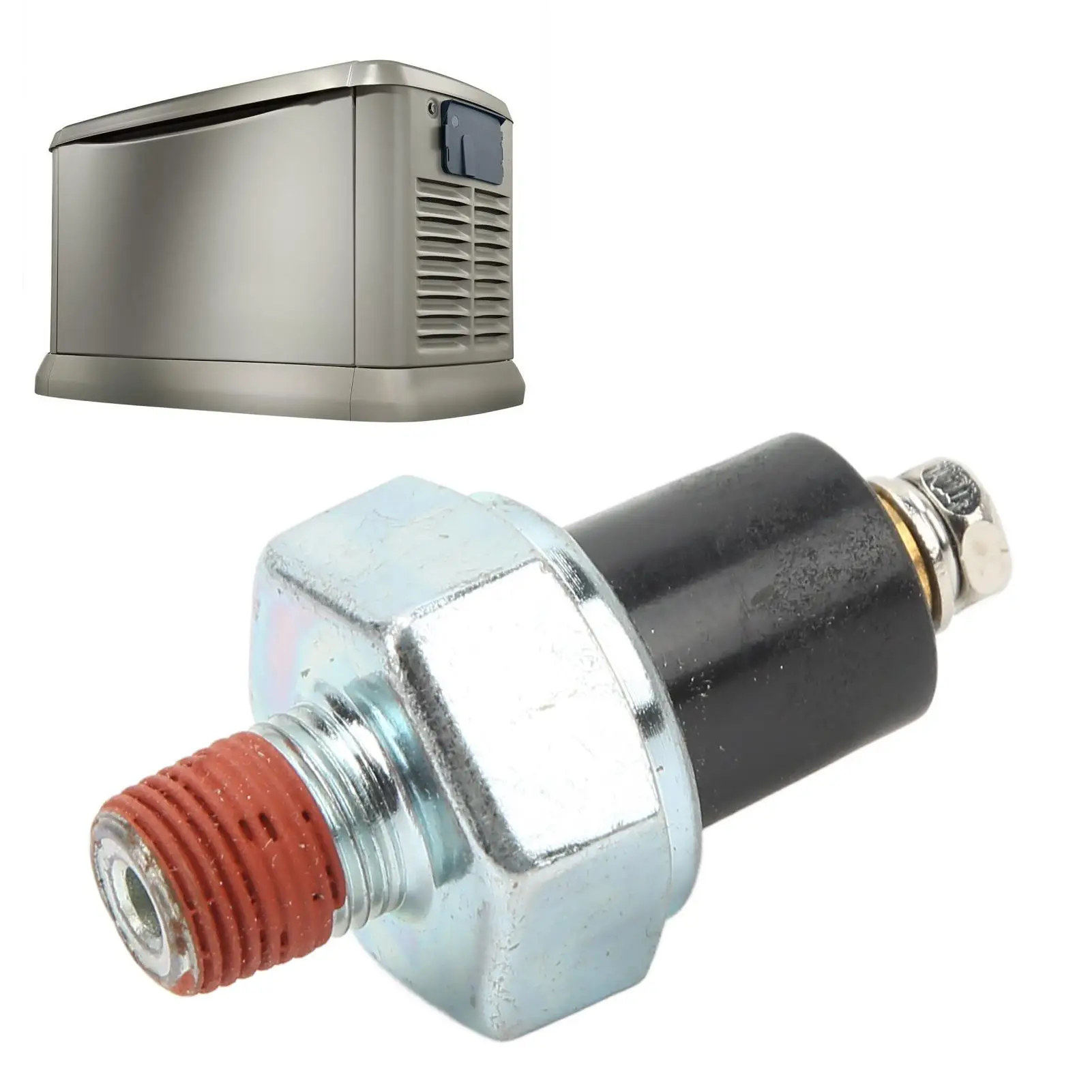 G099236 1/8in الأنابيب الموضوع مفتاح ضغط الزيت استبدال جزء توافق جيد سهلة التركيب لصيانة المولدات #4