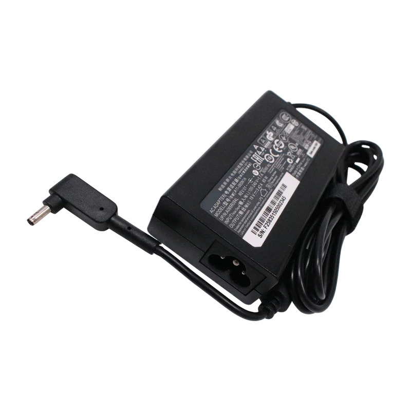 Adaptador de CA para portátil ACER, fuente de alimentación de 19V, 3.42A, 65W, 3,0x1,0mm, PA-1650-86, SF314, A11-065N1A F