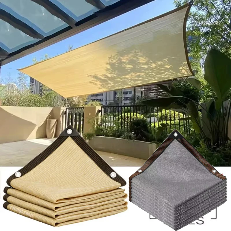 Multi Colored Garden Shade Net, Terrace Shade Net, Camping Shade Net, UV Protection, HDPE Sunscreen Cloth