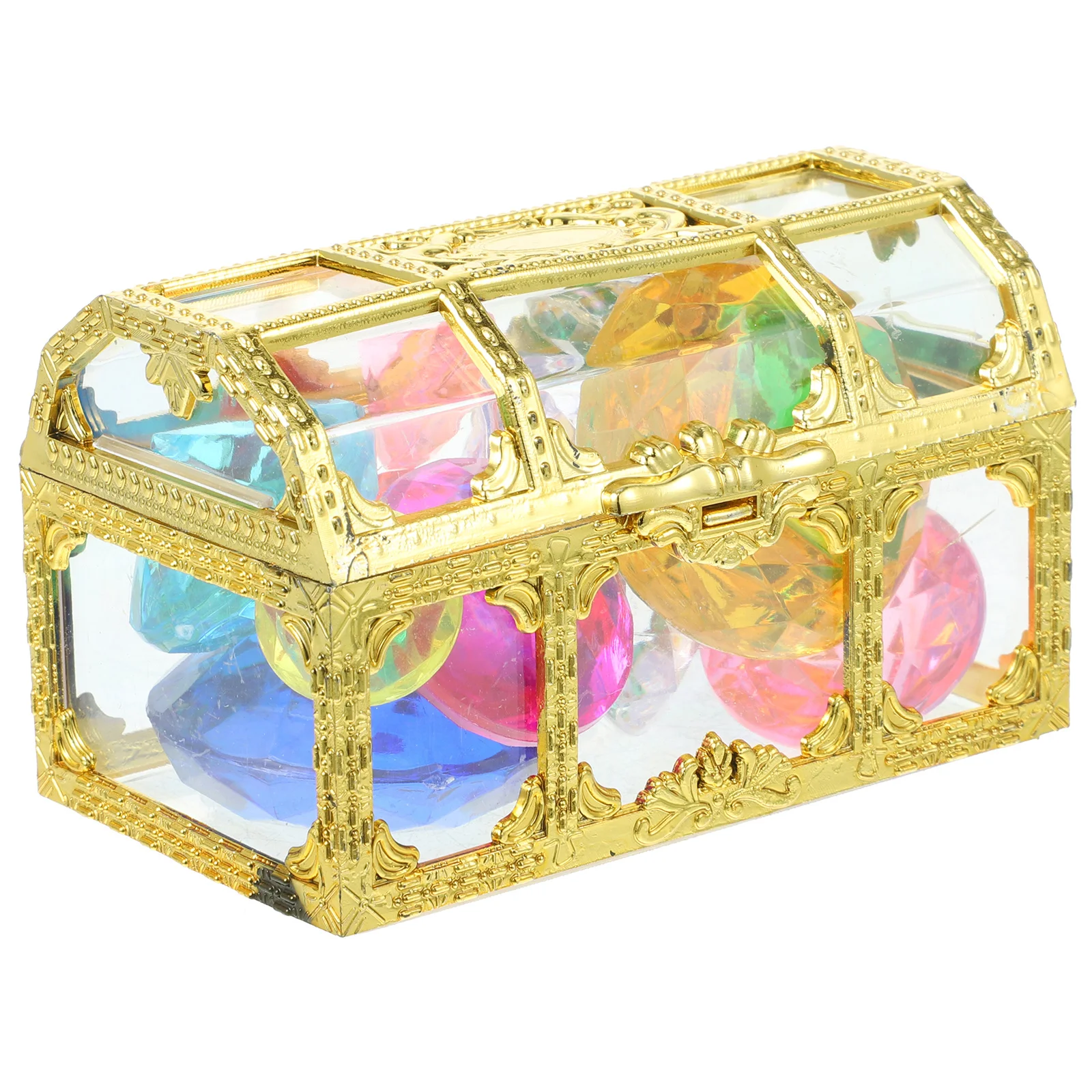 1 مجموعة الأحجار الكريمة الملونة الغوص الأحجار الكريمة الصيف بركة تحت الماء الكنز زينة للأطفال حفلة عيد ميلاد بركة زينة الحفلات #6