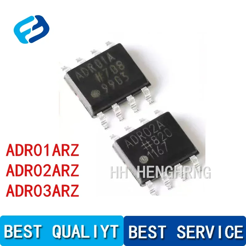 

5PCS ADR01ARZ ADR01A ADR02ARZ ADR02AR ADR02A ADR03ARZ ADR03A SOP8 reference voltage chip