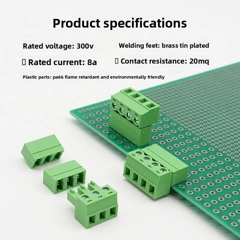 

Plug-in PCB terminal JM2EDG15K/15EDGK/V/RC-5.08mm-MC1.5 ST connector
