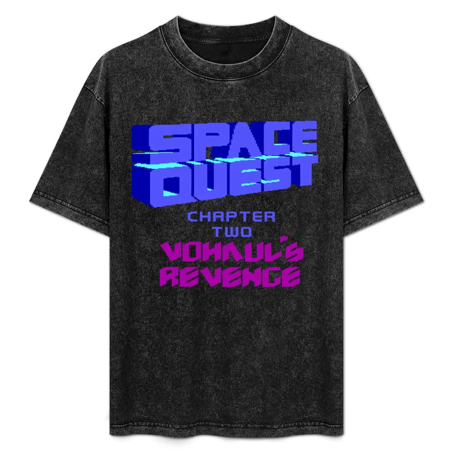 

Space Quest 2 II Pixel Style - Retro DOS game fan print T-Shirt Trendy Pattern T-Shirt for Men