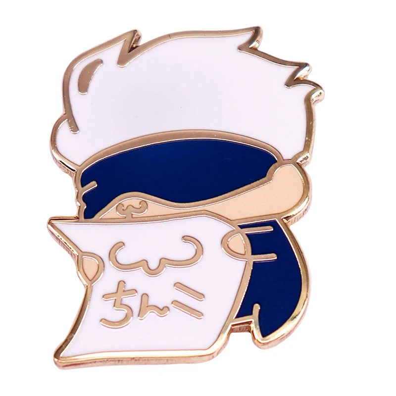 A3263 Cartoon Enamel Pin Japanese Anime Brooches for Women Manga Lapel Pins Badges on Backpack Clothing Accessories Gift