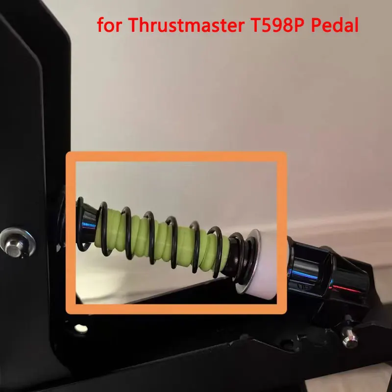 Pédale de frein en caoutchouc pour jeu de simulation de course, amortissement modifié, modèles de frein améliorés pour pédale Thrustmaster T598P, améliorant la sensation de freinage