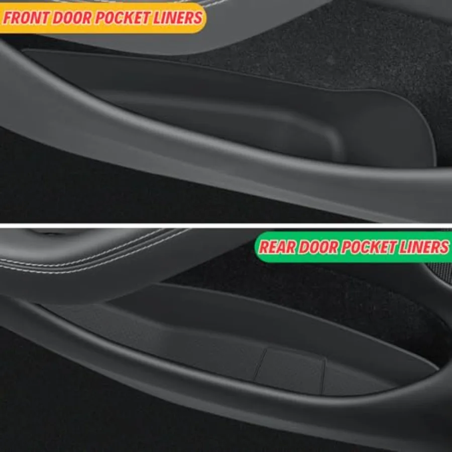 Front Rear s Compatible with 2025 2026 New Model Y Juniper Side Organizer Tray Inner Storage Insert Protector Interior Accories