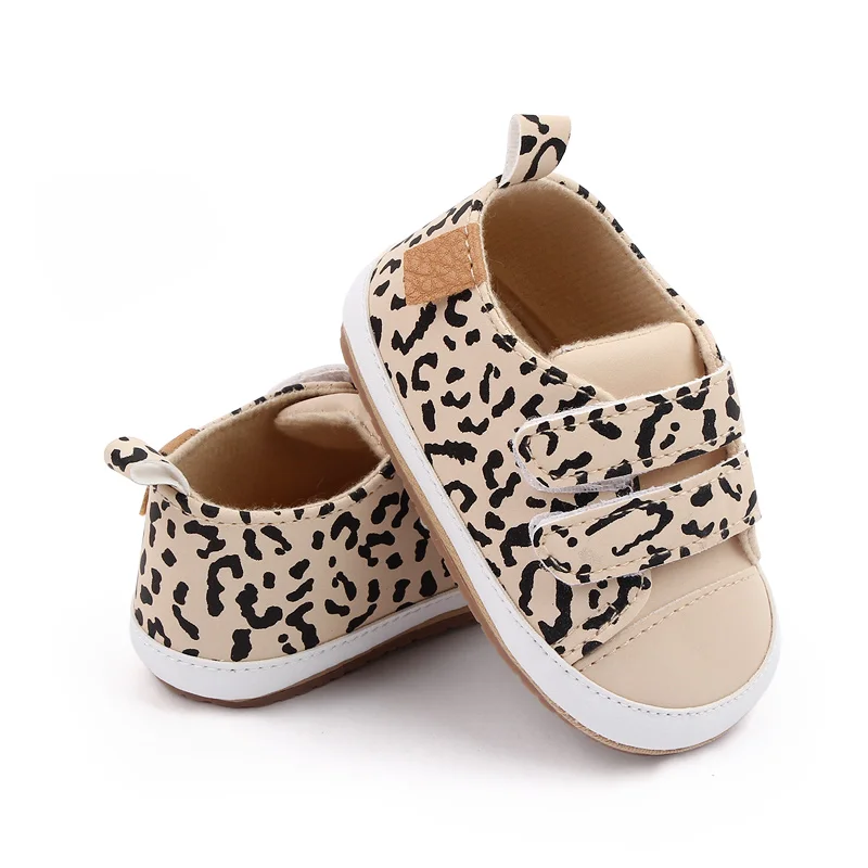 Baby Casual Sneaker Spring and Autumn Soft PU and TPR Sole Anti-slip High Quality Hot Selling 2023 New Fashion for Toddler 0-12M