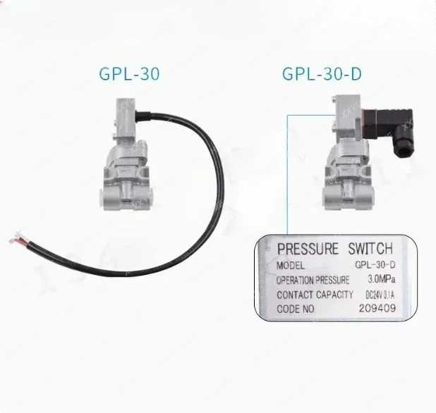 Grease Pressure Switch GPL-30 GPL-30-D GPL-55 GPL-55-D 209282 209409 209392 209403