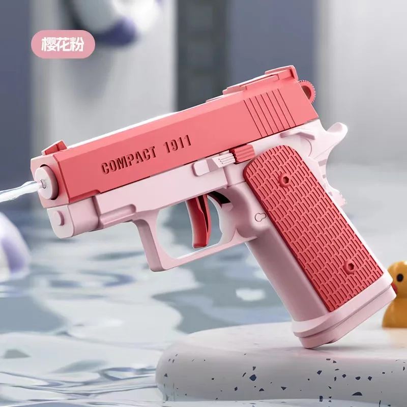 Summer Water Gun non Electric Pistol Full Automatic Shooting Water Beach Toy Gun For kid Children Boys Girls Adult