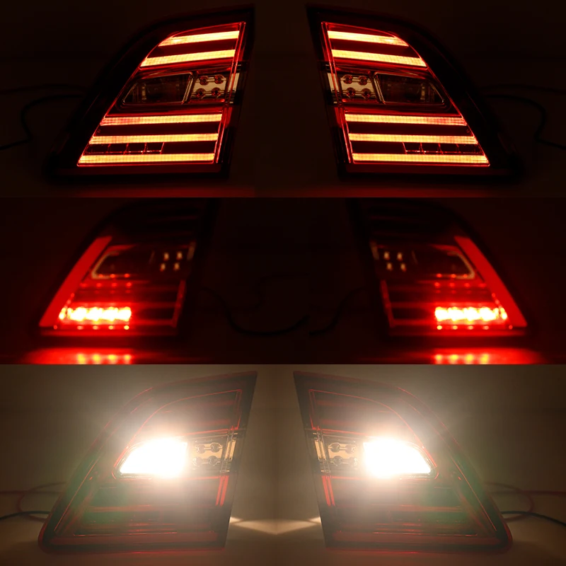 Led Taillight Car Styling For Mercedes-Benz W166 LED Rear Lamptaillight Lamp For ML300 ML350 ML400 2012 2013 2014 2015