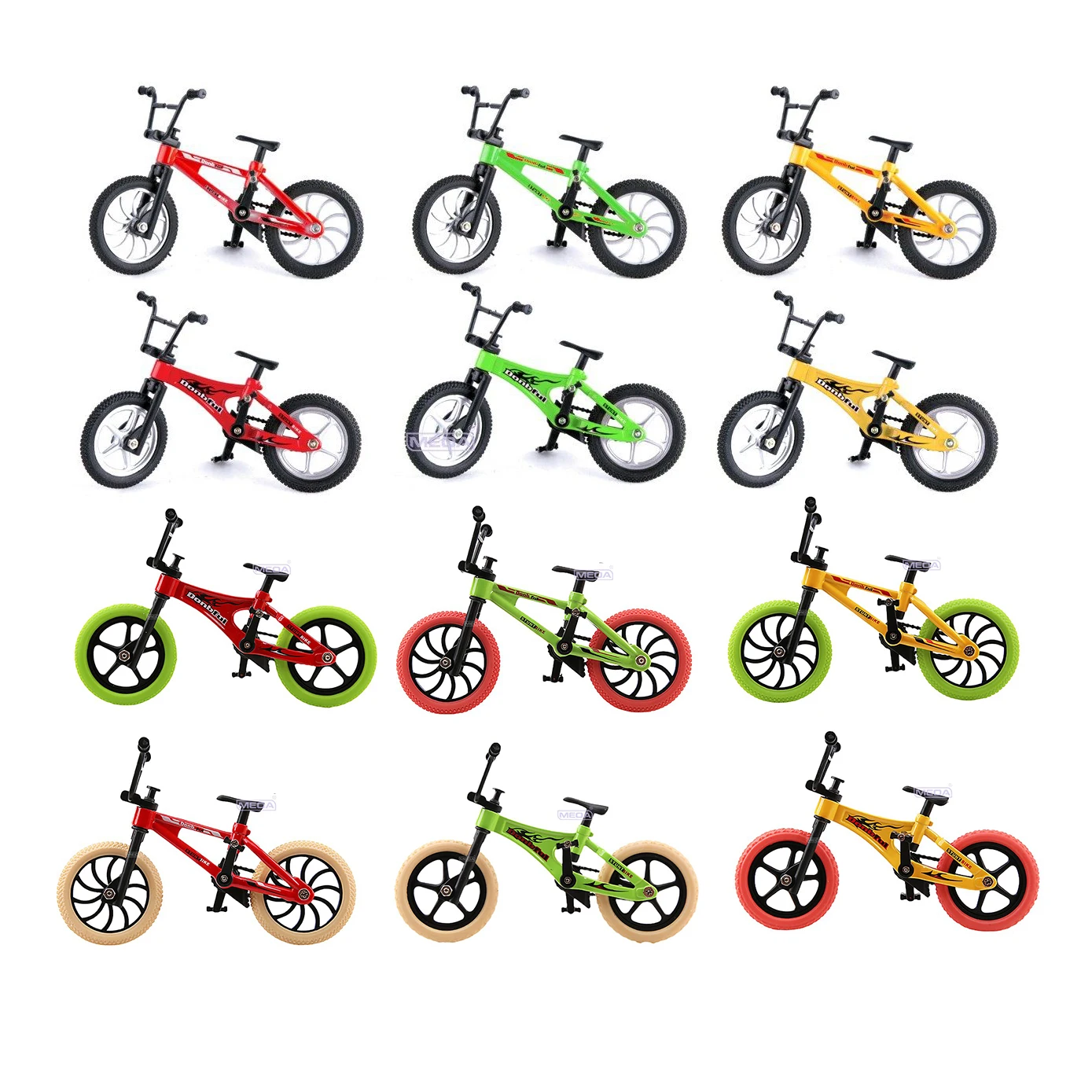 フィンガースケートボード合金マウンテンバイクフィンガーバイクデスクトップジャンプスライディングクライミングBMXクリエイティブモデルおもちゃ子供ギフト ﻿