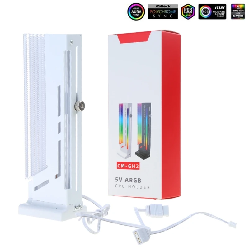 Khung đỡ GPU ARGB dọc chắc chắn Hỗ trợ mạnh mẽ cho Dropshipping Card đồ họa cao cấp