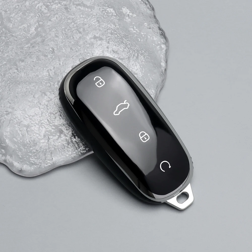 TPU Car Key Case for Chery Omoda C7 7 Shs Phev Fashion Car Remote Key Cover Holder Protection Shell Fob Auto Accessories