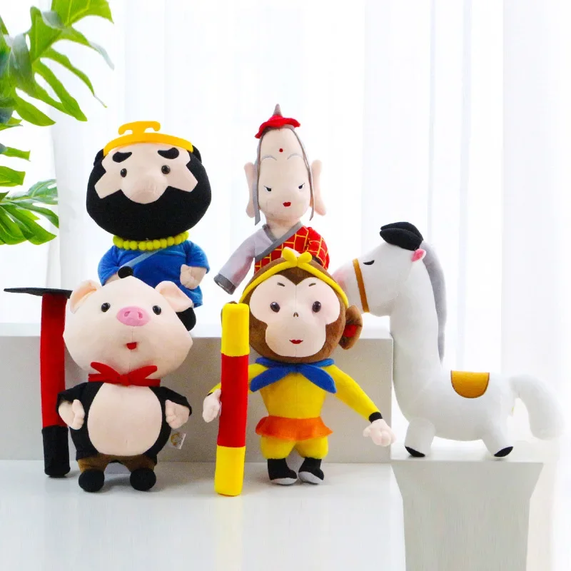 

Мягкая Плюшевая Кукла Wu Kong из китайского аниме Journey To The West Sun, мягкие игрушки, изящные кавайные хобби, коллекционные предметы, подарки для детей