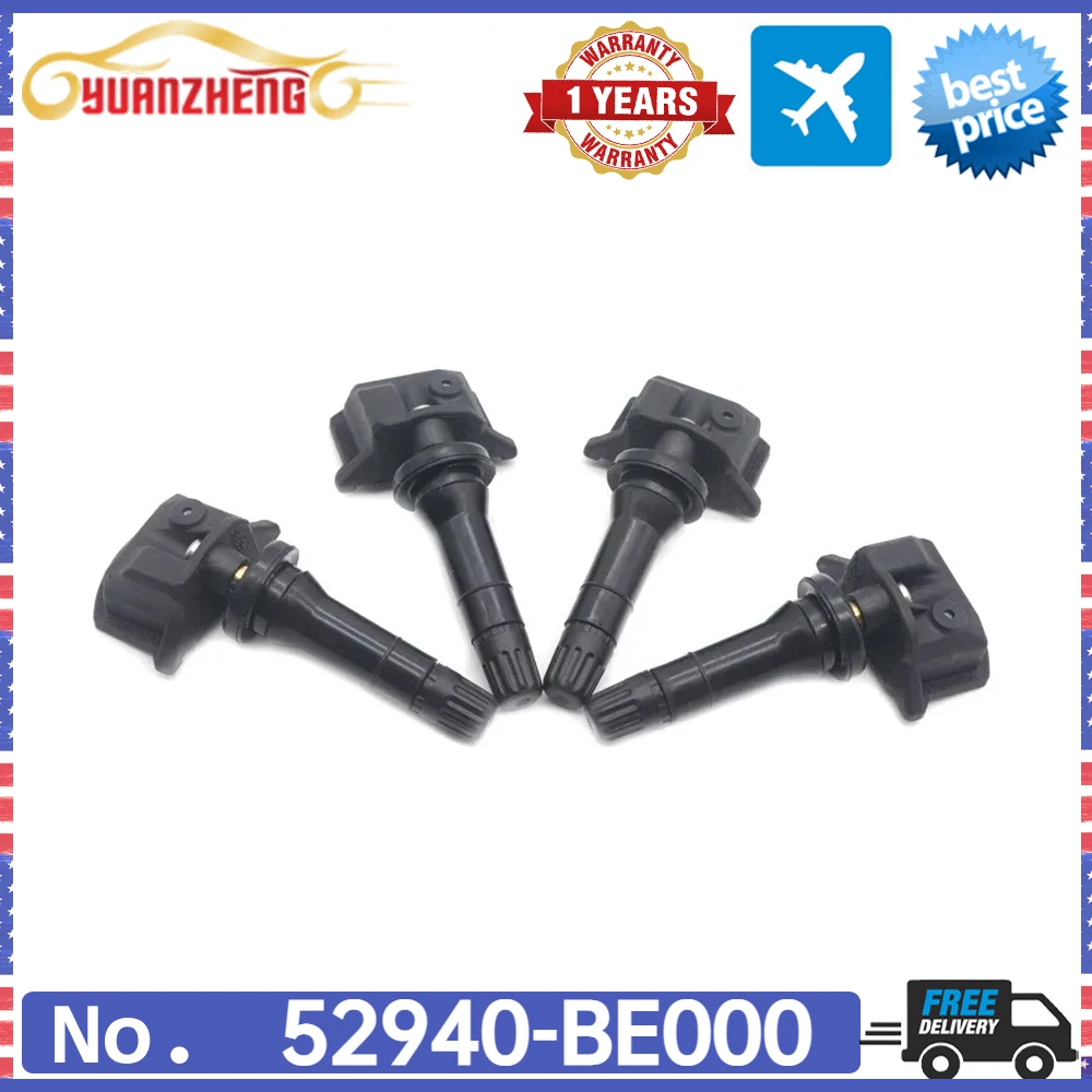 52940-BE000 Car TPMS Tire Pressure Monitor Sensor New For Kia EV5 EV6 Hyundai Kona electric/Kona 433MHz 52940BE000 52940 BE000