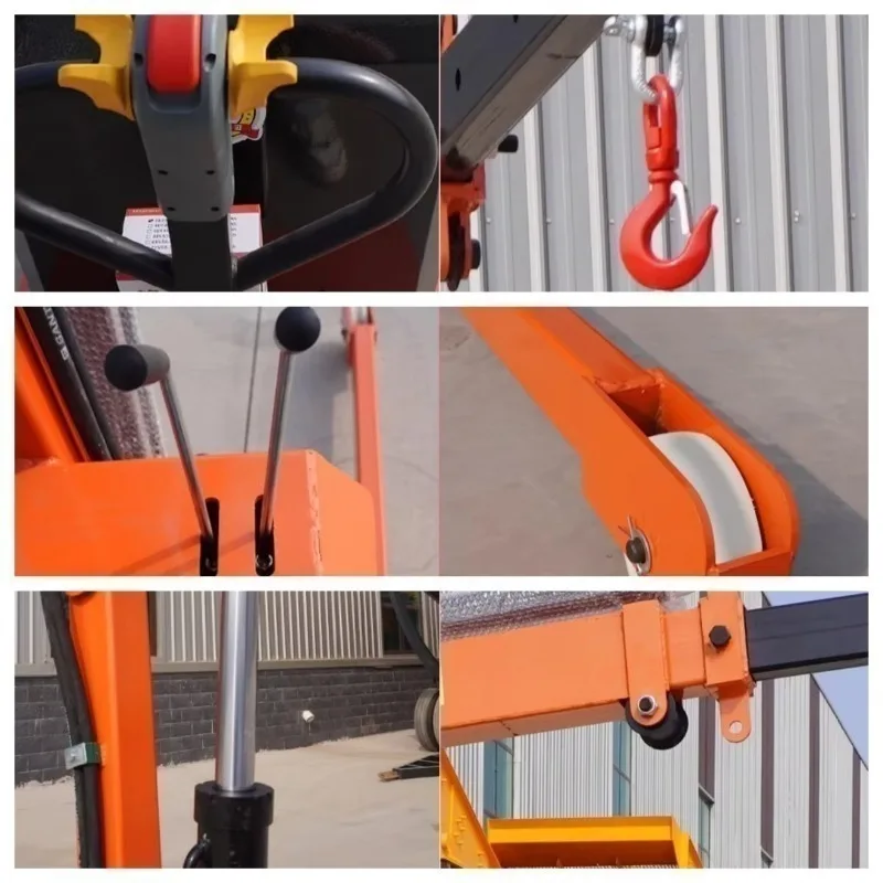 Emergency-Stop Equipped Traveling Hoist – 500kg Electric Crane, Remote-Controlled Mobile Mini Lifting Unit for Safe Operations
