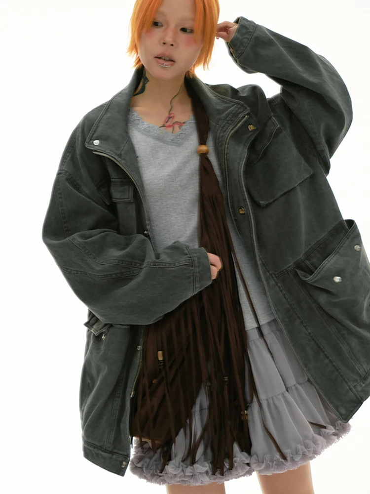 حقيبة نسائية من جلد الغزال والخرز بشراشيب أمريكي عتيق مع ملمس شخصي عالي الجودة، حقيبة كروس بكتف واحد عصرية