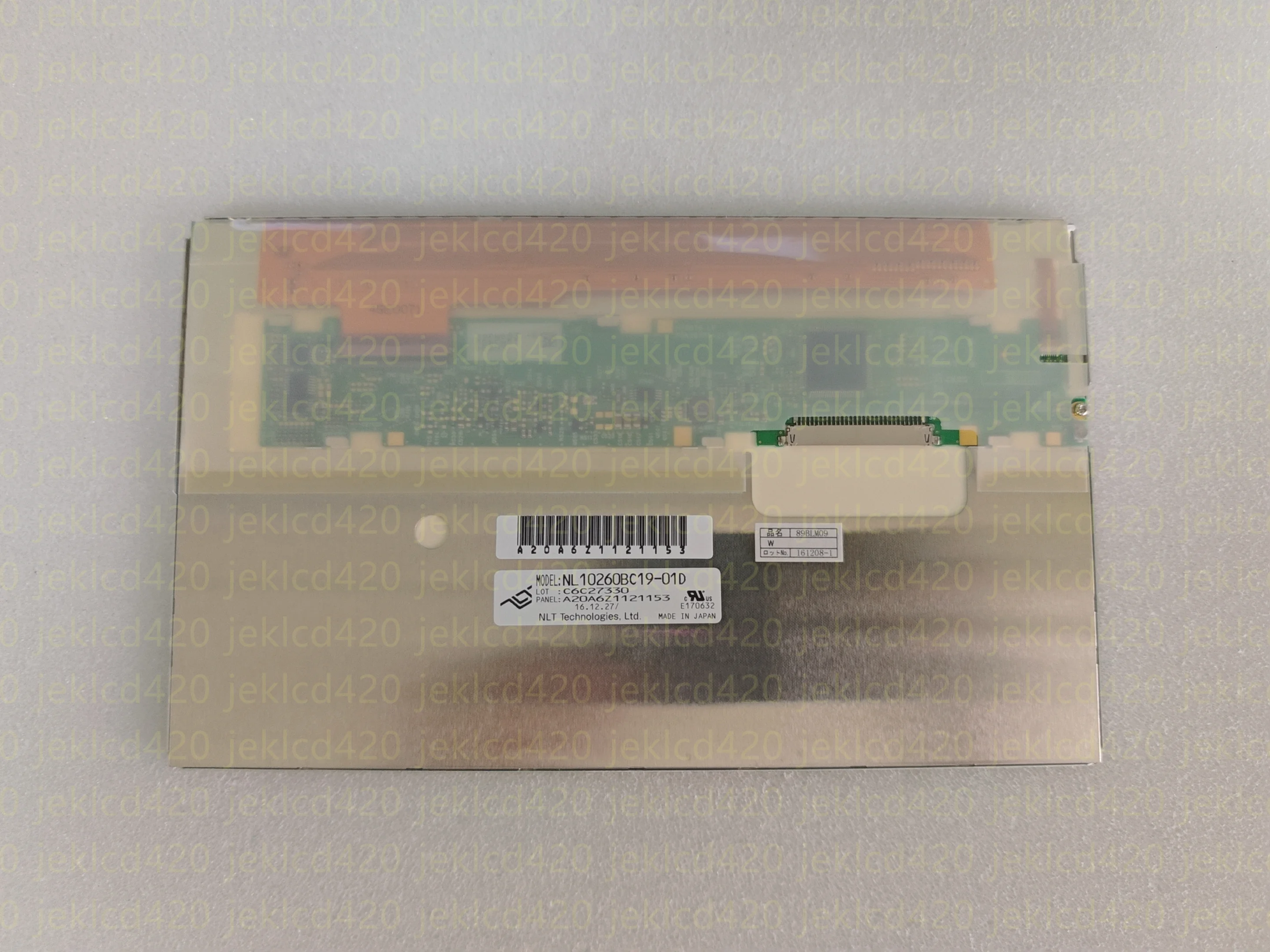 Brand new original 8.9 inch for NEC NL10260BC19-01D LCD screen display 1 year warranty