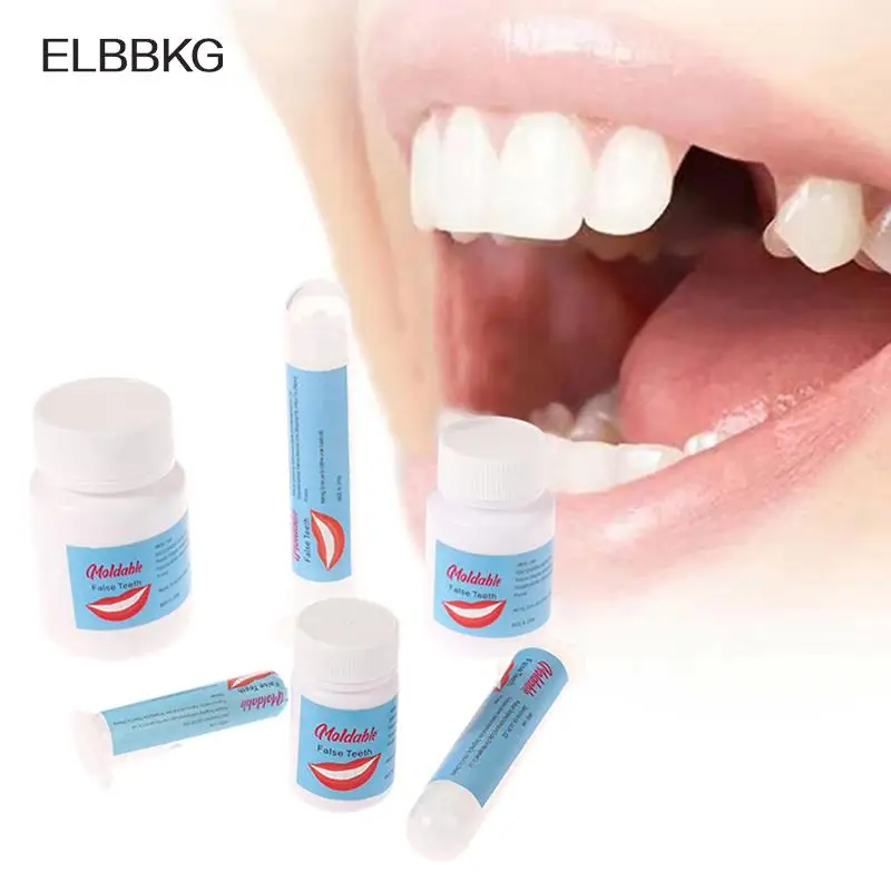 10-30ml Temporary Tooth Repair Kit Teeth And Gaps FalseTeeth Solid Glue Denture Adhesive Teeth Whitening Tooth Beauty Tool