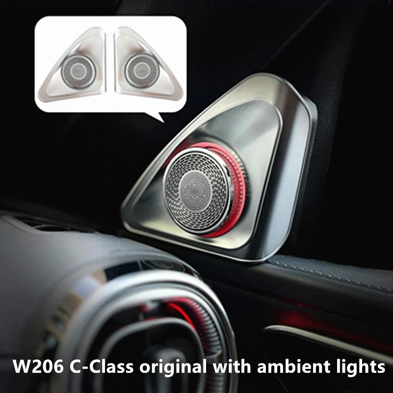 For Mercedes C-Class   W205 W206 Non-stop rotating tweeter upgrade Retrofit Upgrade interior ambiance light
