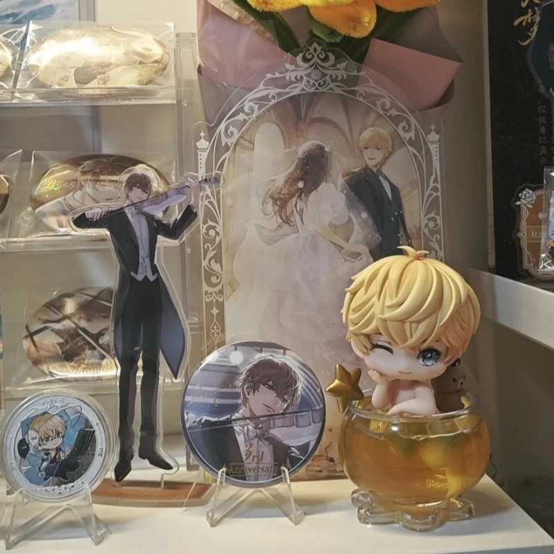 

Mr Love Queen'S Choice Summer Special Cocktail Series Q Version Figure Cute Figurine Gavin Kilo Lucien Birthday Gift